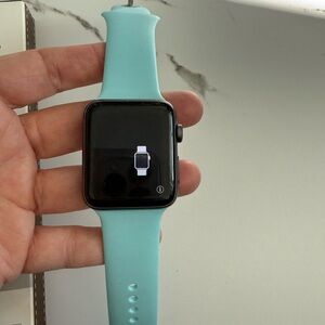 Apple Series 2 Smartwatch with Aqua Band
